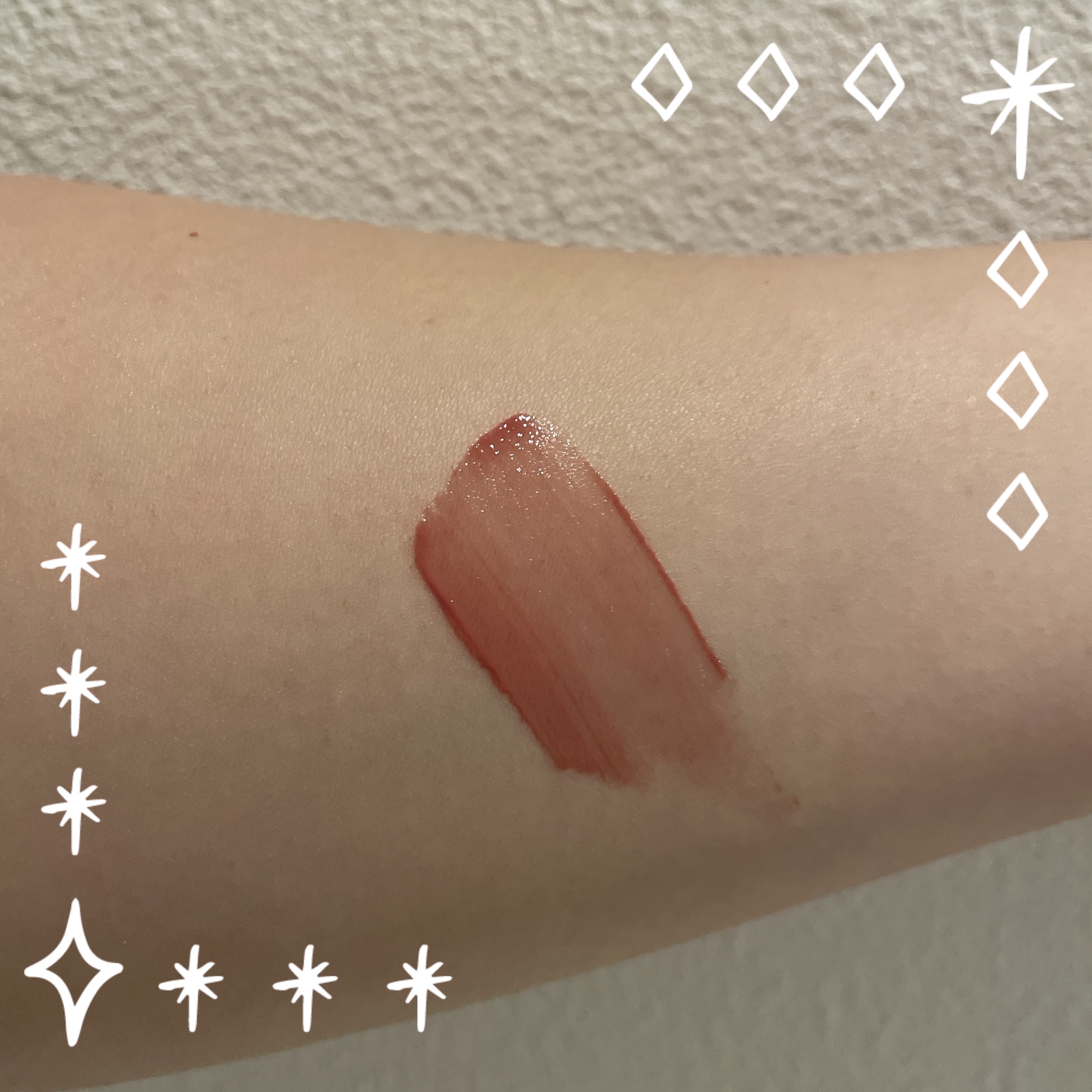 ジェリーイングヌードグロス/Laka/リップグロスを使ったクチコミ（2枚目）