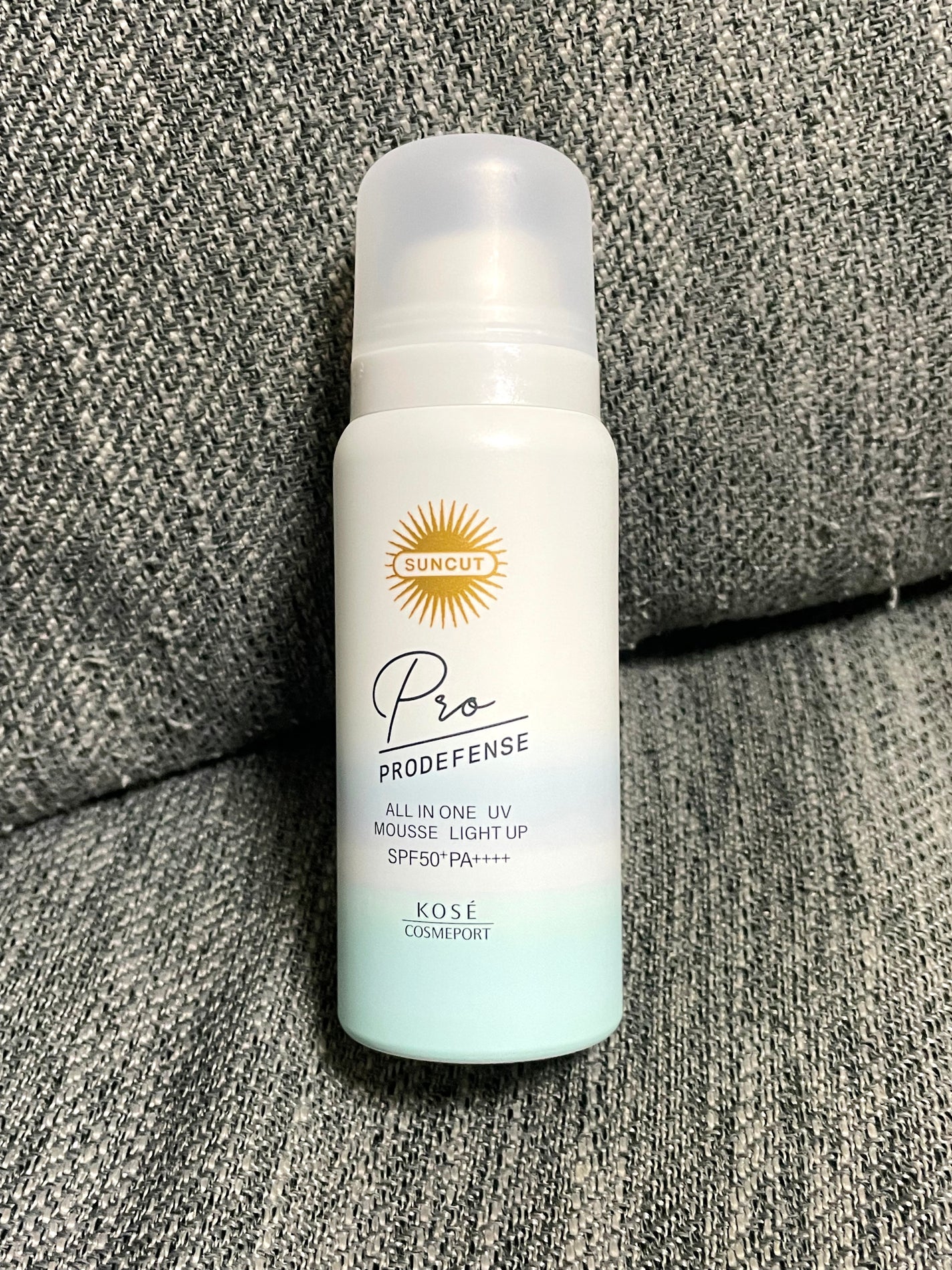 プロディフェンス オールインワンUV ムース(ライトアップ)/サンカット®/日焼け止めクリームを使ったクチコミ(1枚目)
