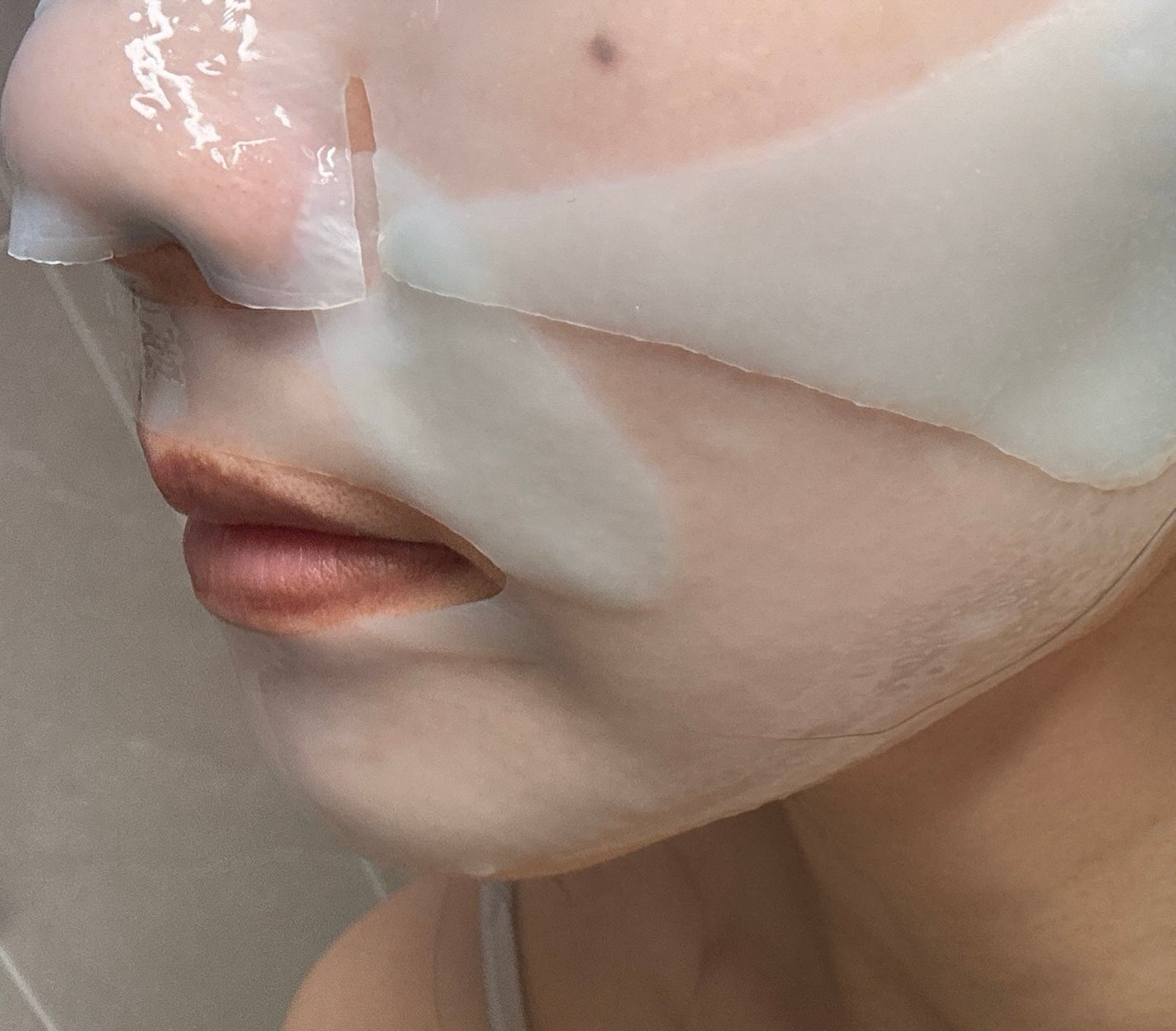 パーフェクト リアル パフォーマンス ヒアルコラーゲ ンマスクパック /ダーマフィックス/シートマスク・パックを使ったクチコミ(2枚目)