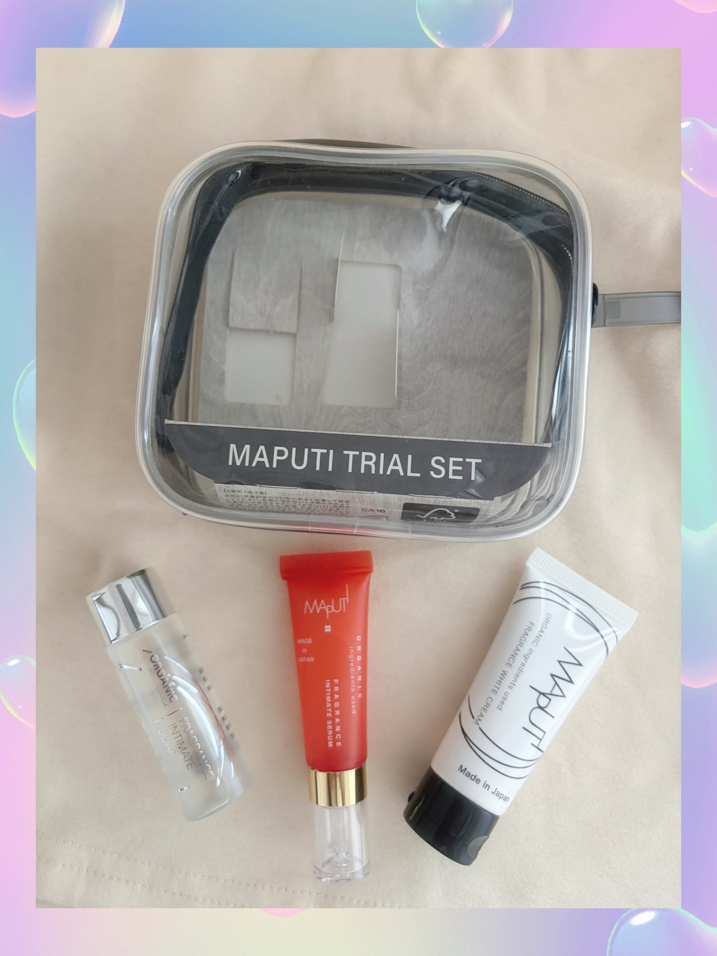 MAPUTI トライアルセット/MAPUTI/トライアルキットを使ったクチコミ(1枚目)