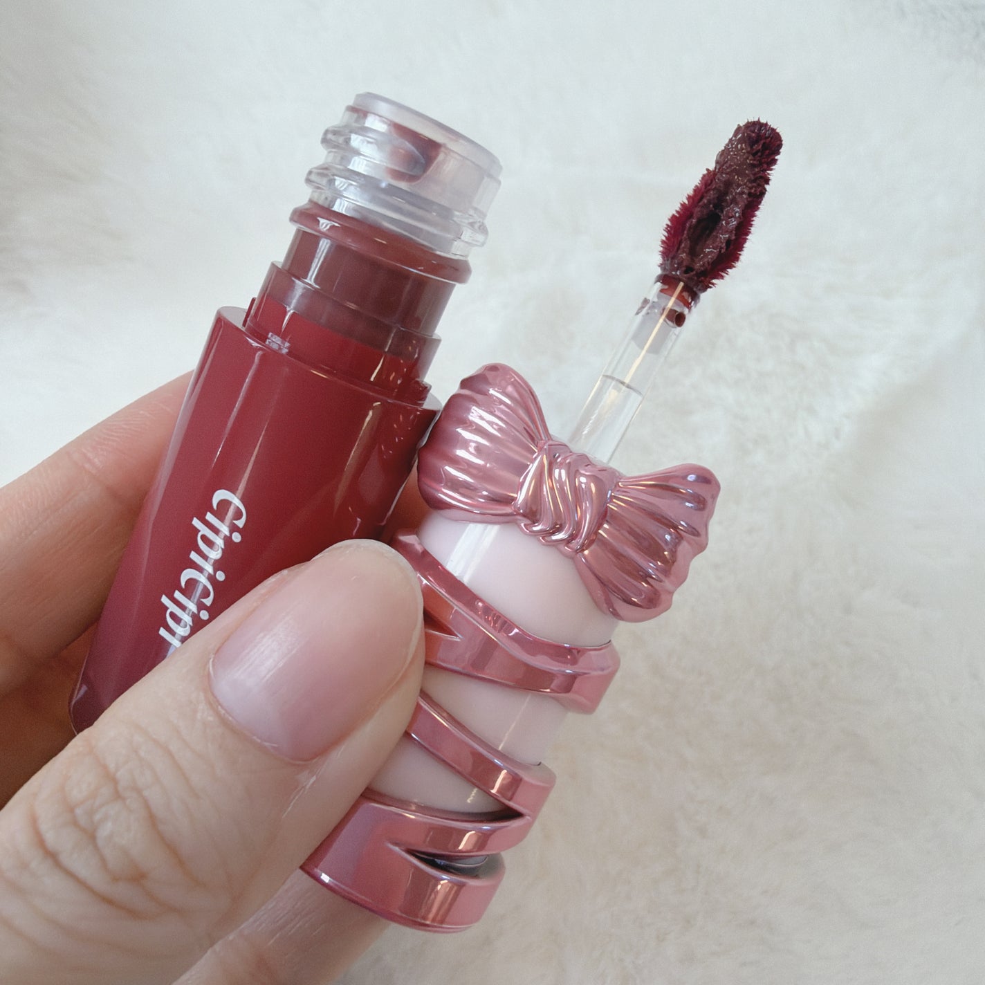 シピシピ デューイフィルムティント R/CipiCipi/リップティントを使ったクチコミ(2枚目)