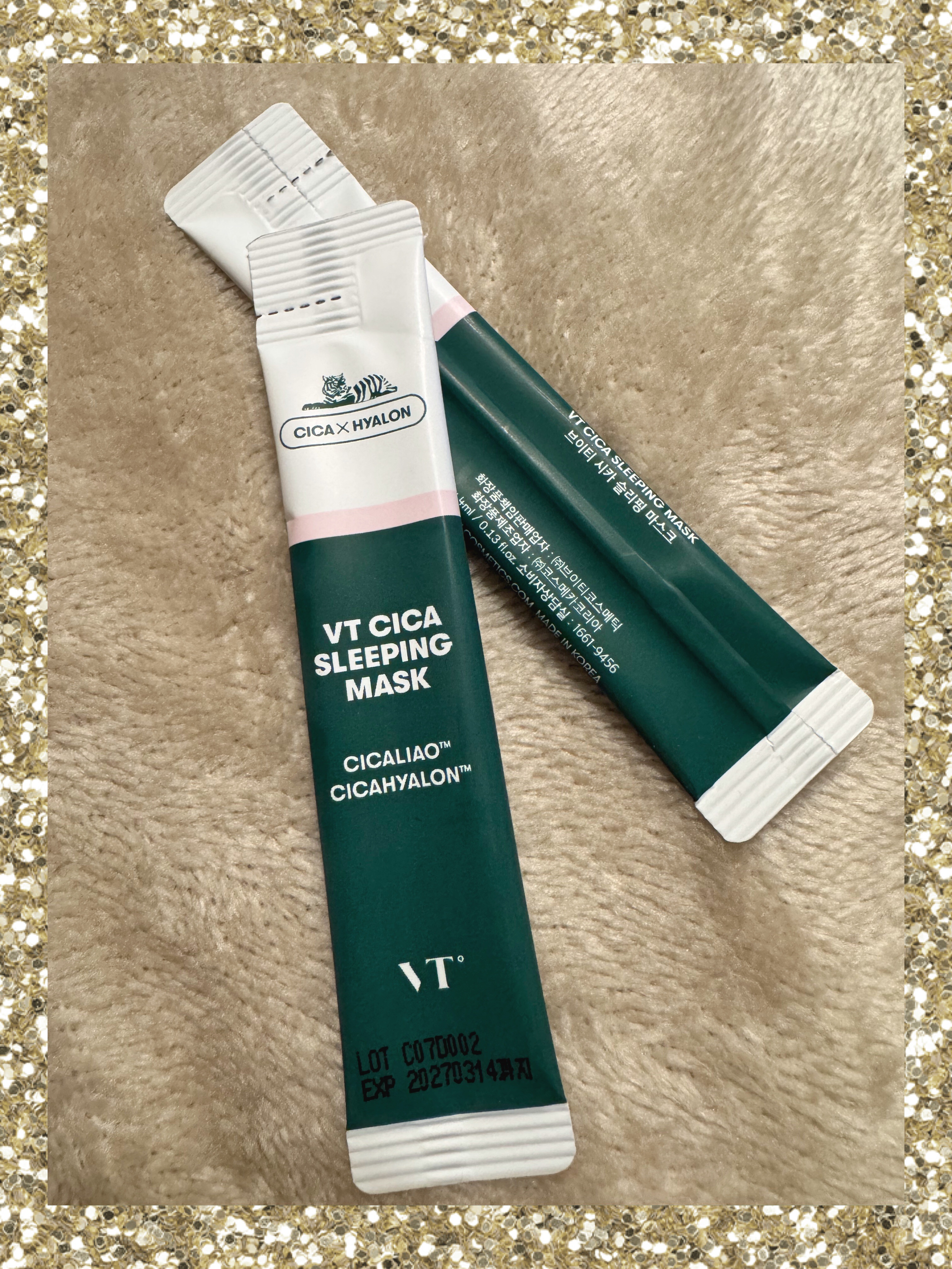 CICA スリーピングマスク/VT/シートマスク・パックを使ったクチコミ（1枚目）