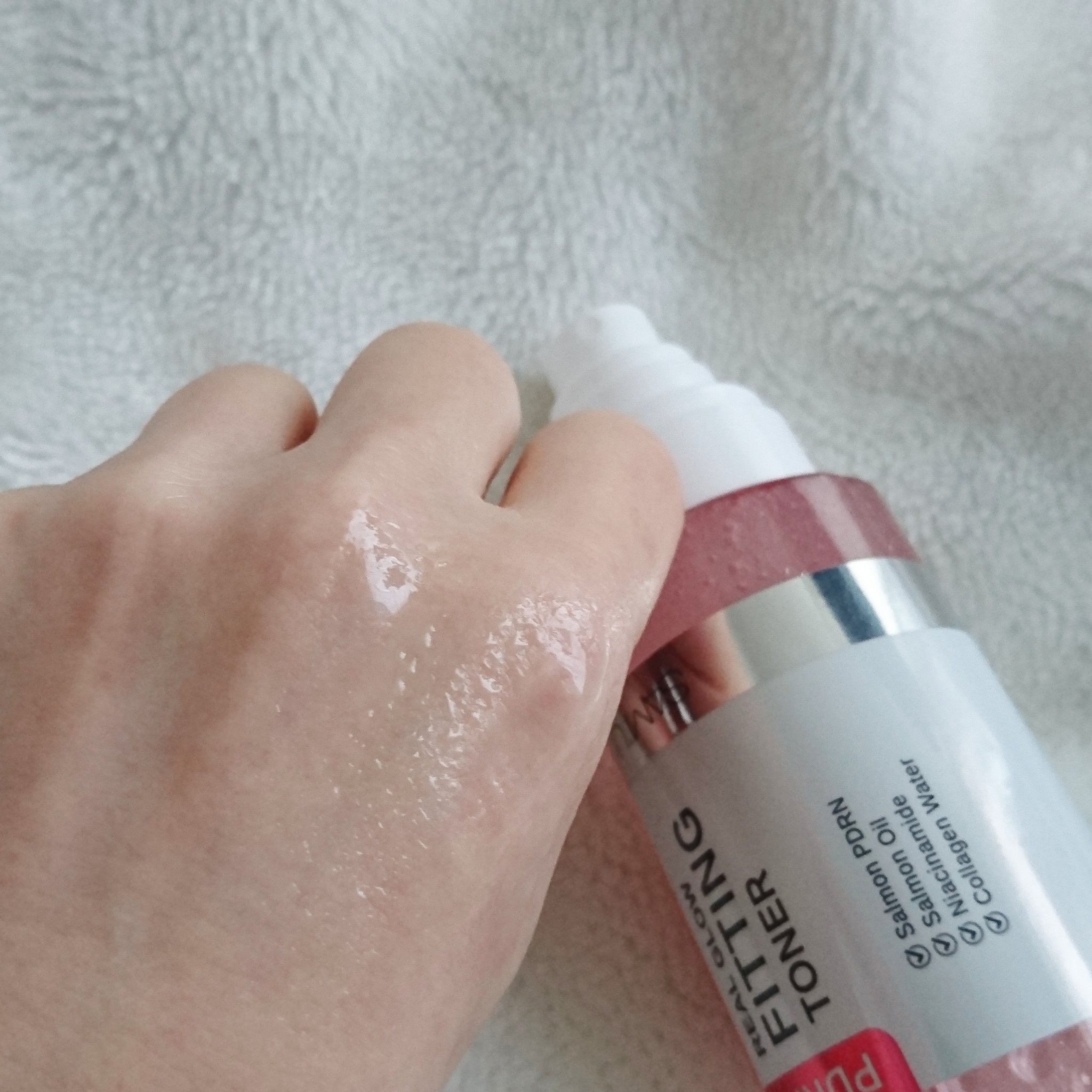 PDRNリアルグロウフィッティングトナー/SAM'U/ミスト状化粧水を使ったクチコミ（3枚目）