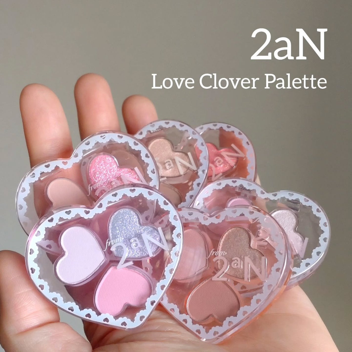 ラブクローバーパレット/2aN/アイシャドウパレットを使ったクチコミ(1枚目)