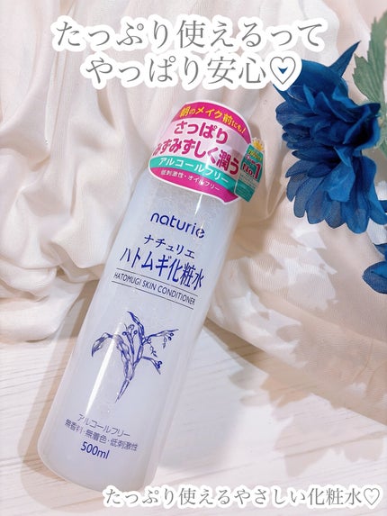 ハトムギ化粧水(ナチュリエ スキンコンディショナー R )/ナチュリエ/化粧水を使ったクチコミ(1枚目)