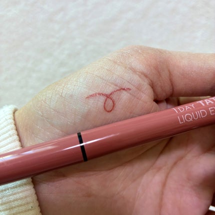 1DAY TATTOO リキッドアイライナー/K-パレット/リキッドアイライナーを使ったクチコミ(2枚目)