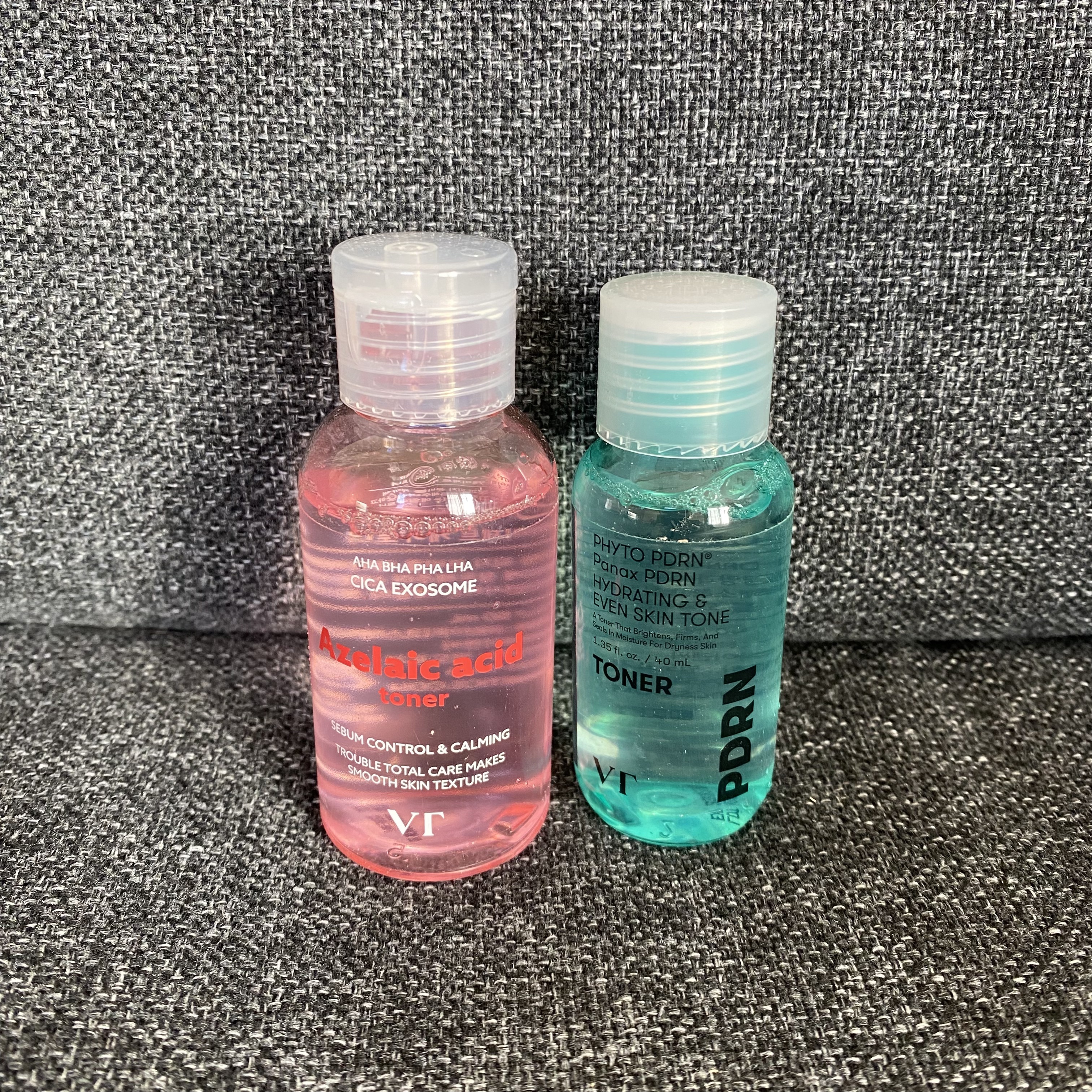 
メガ割購入品でついてきたおまけたち🤍　

PDRN トナーは前回使ってよかったけどAZケア トナーは今回が初めて🙏🏻

旅行の時とかに小さいサイズだとありがたいんだよね〜使うの楽しみ⸝⸝⸝⸝◟̆◞̆♡



#メガ割 #PDRN #