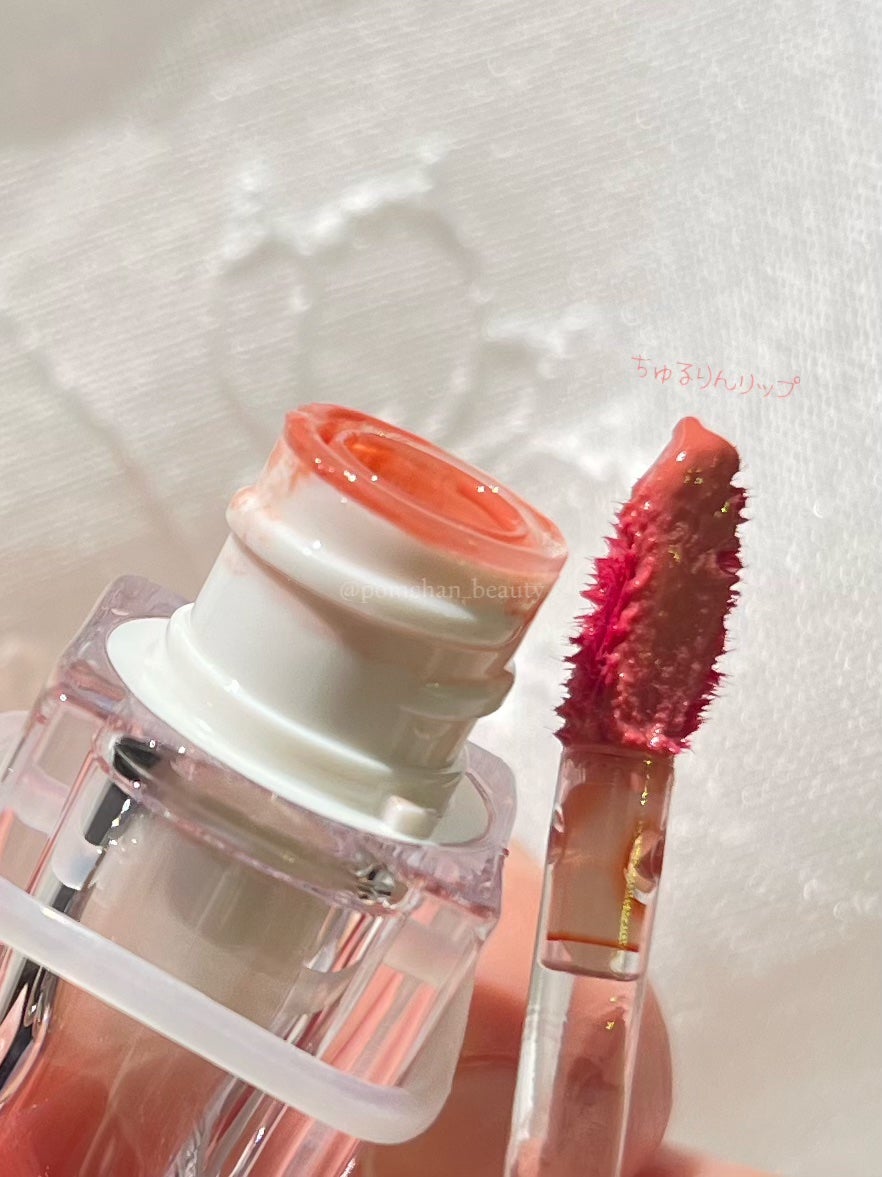 ウォーターリズムグロウティント/TIRTIR(ティルティル)/リップティントを使ったクチコミ(4枚目)