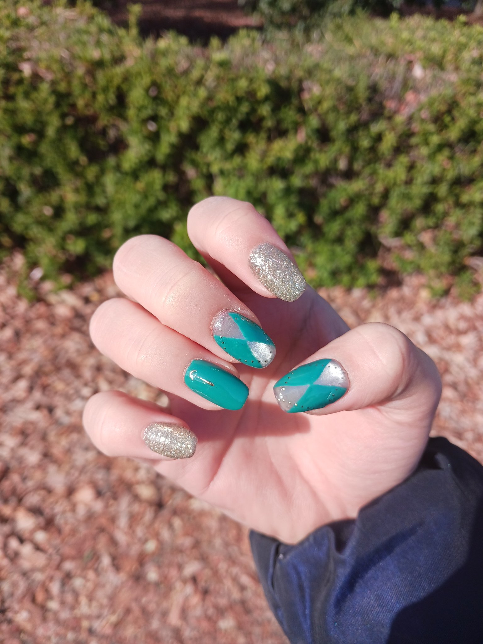 ジェルネイル（ライト対応）/セリア/ジェルネイルを使ったクチコミ（1枚目）