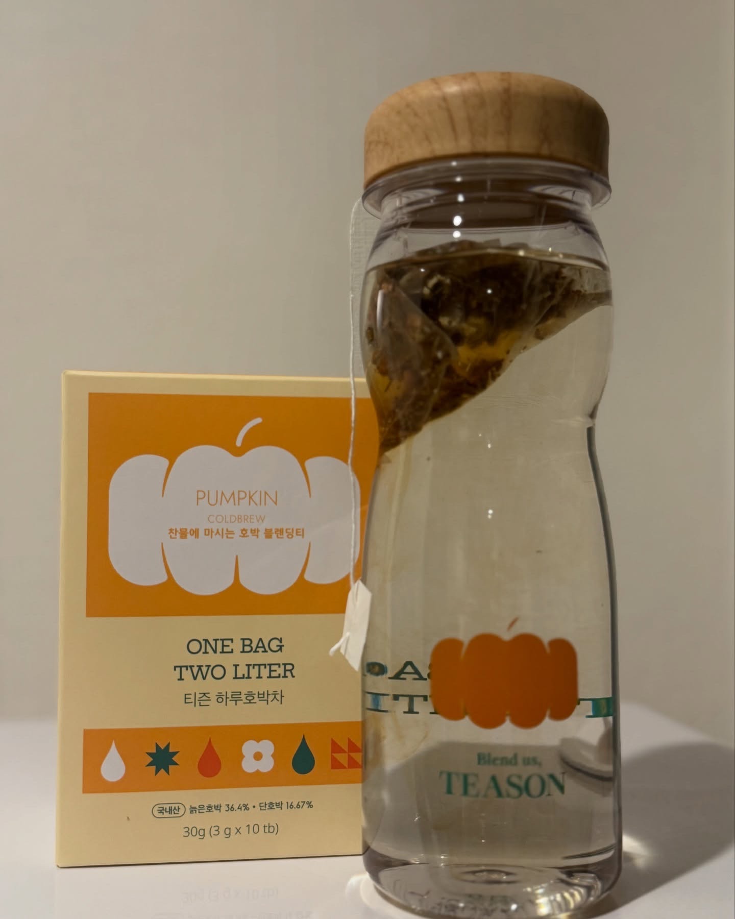 デイリーフィット パンプキンティー/TEASON/美容ドリンクを使ったクチコミ（2枚目）