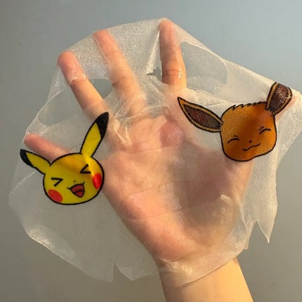 オルフェス BPS ピカチュウ・イーブイ デザイン/ALFACE+/シートマスク・パックを使ったクチコミ(2枚目)