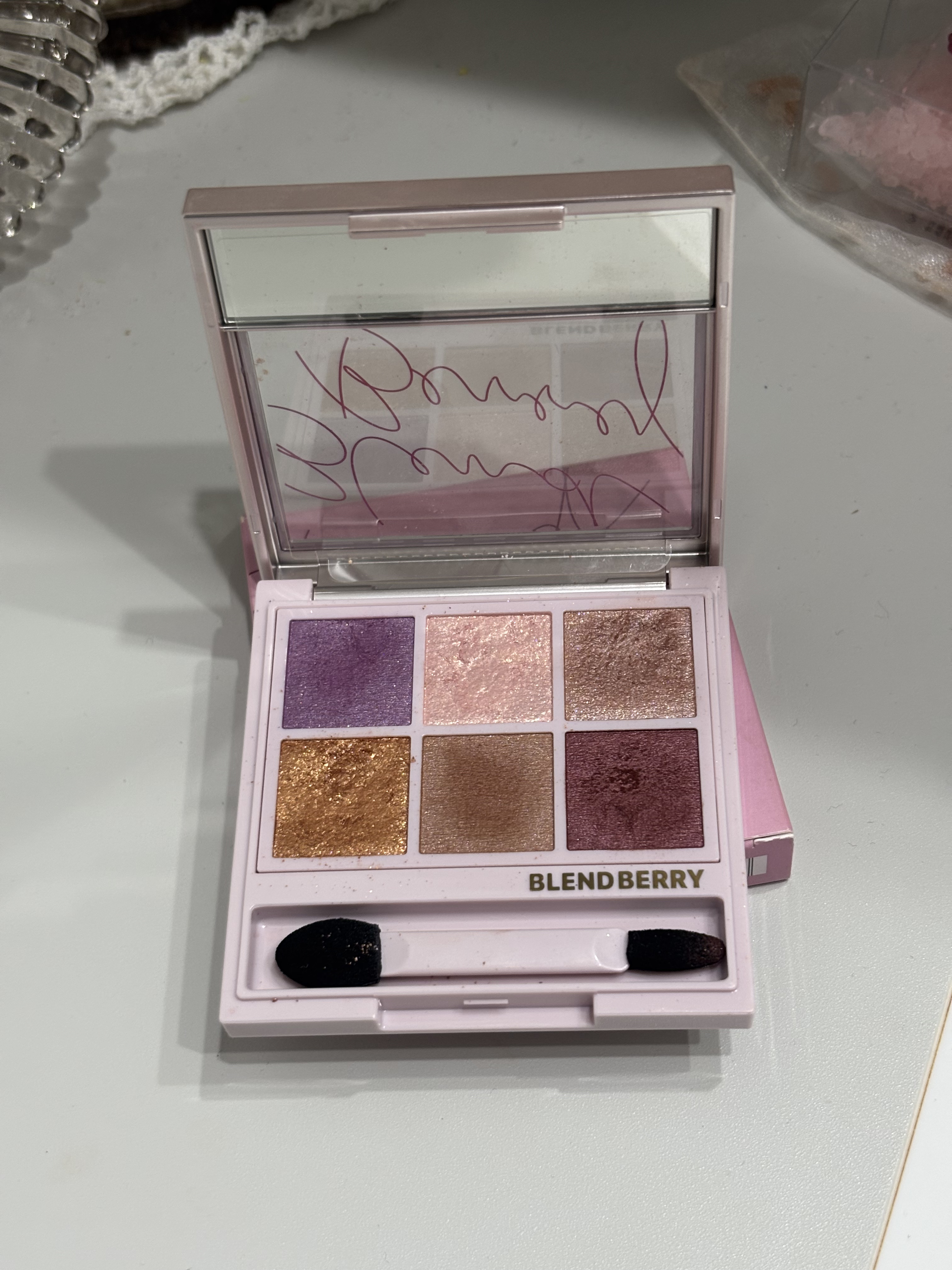 オーラクリエイション/BLEND BERRY/アイシャドウパレットを使ったクチコミ（1枚目）