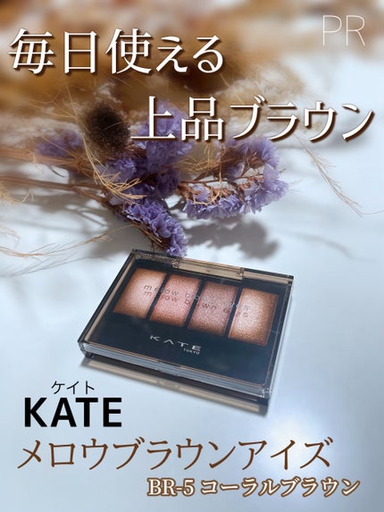 ケイト メロウブラウンアイズ/KATE/アイシャドウパレットを使ったクチコミ(1枚目)