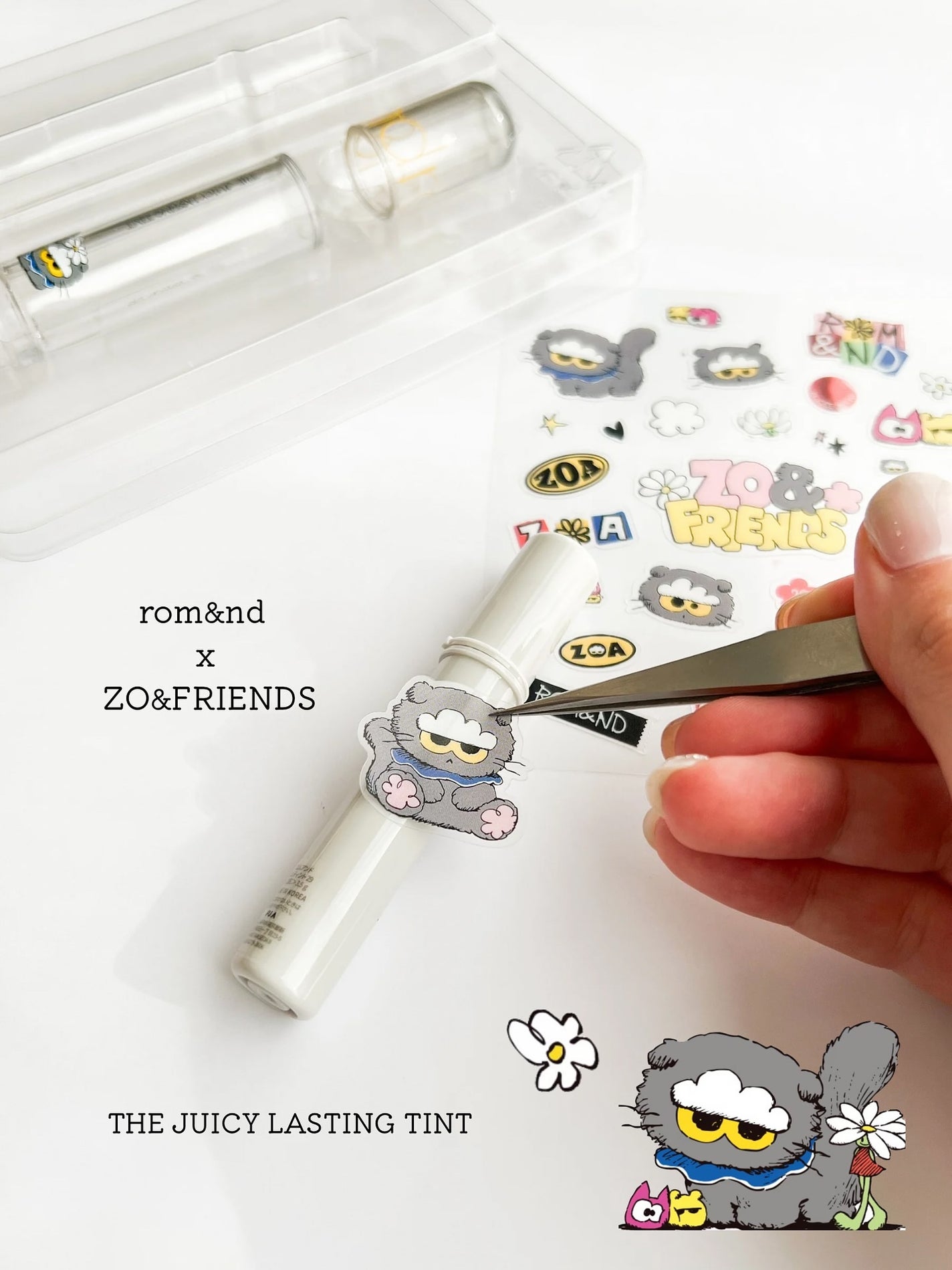 rom&nd | ZO&FRIENDS ザジューシーラスティングティント DIYセット/rom&nd/その他キットセットを使ったクチコミ(3枚目)