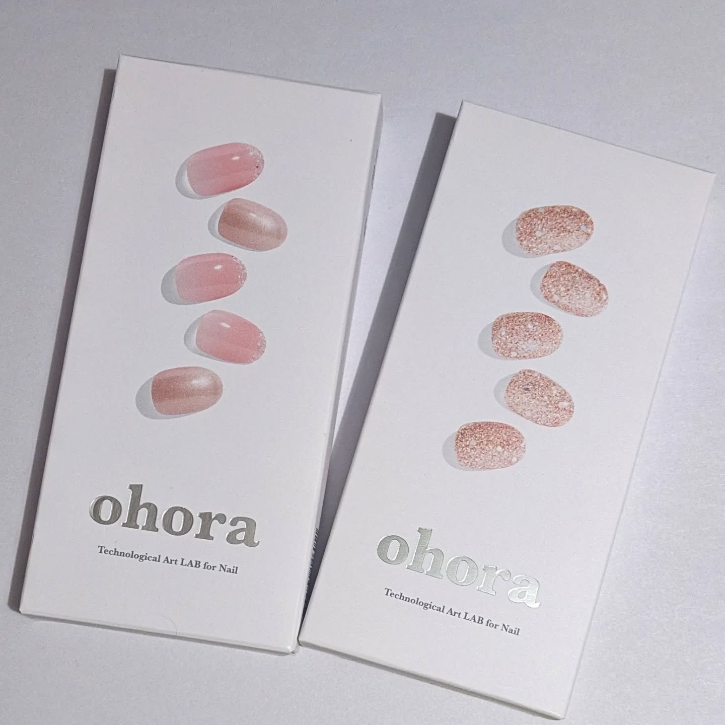 セミキュアジェルネイル（ハンド）/ohora/ネイルシールを使ったクチコミ（2枚目）