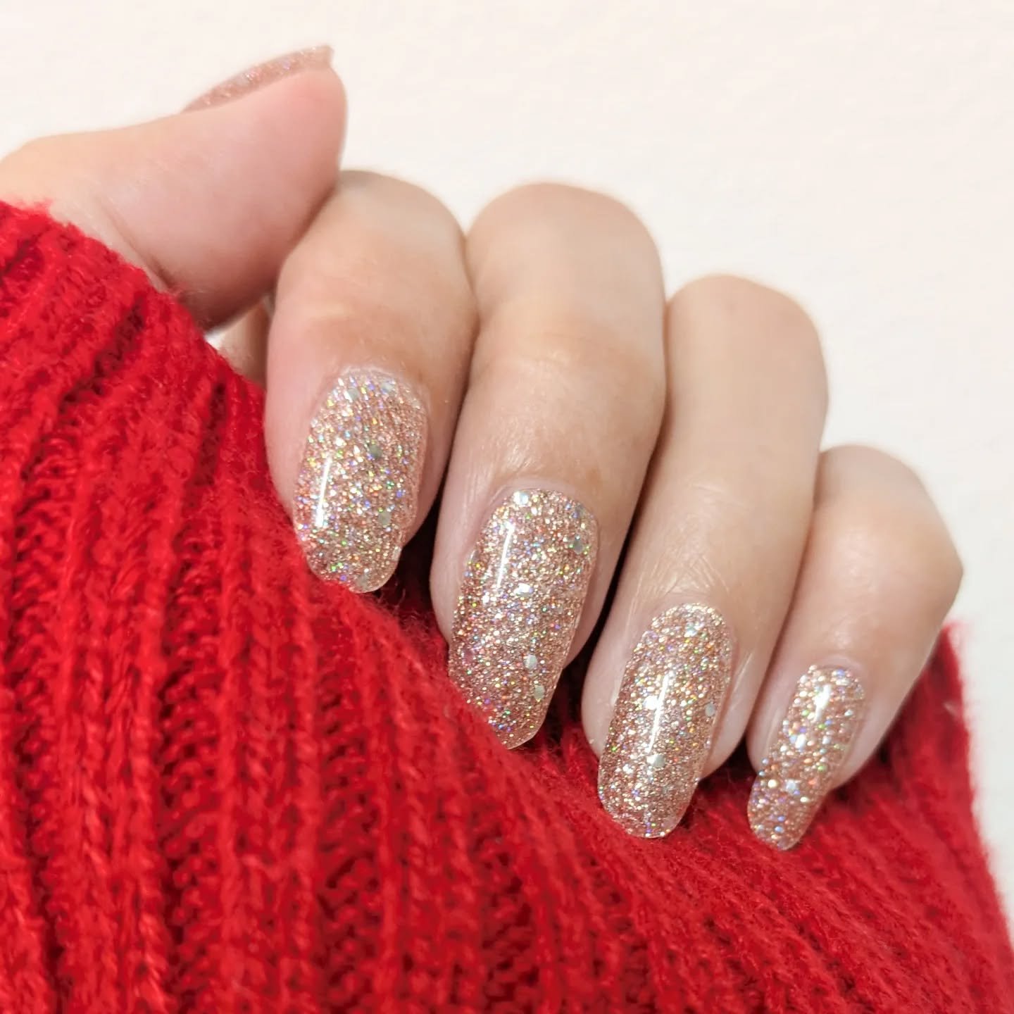 セミキュアジェルネイル（ハンド）/ohora/ネイルシールを使ったクチコミ（1枚目）