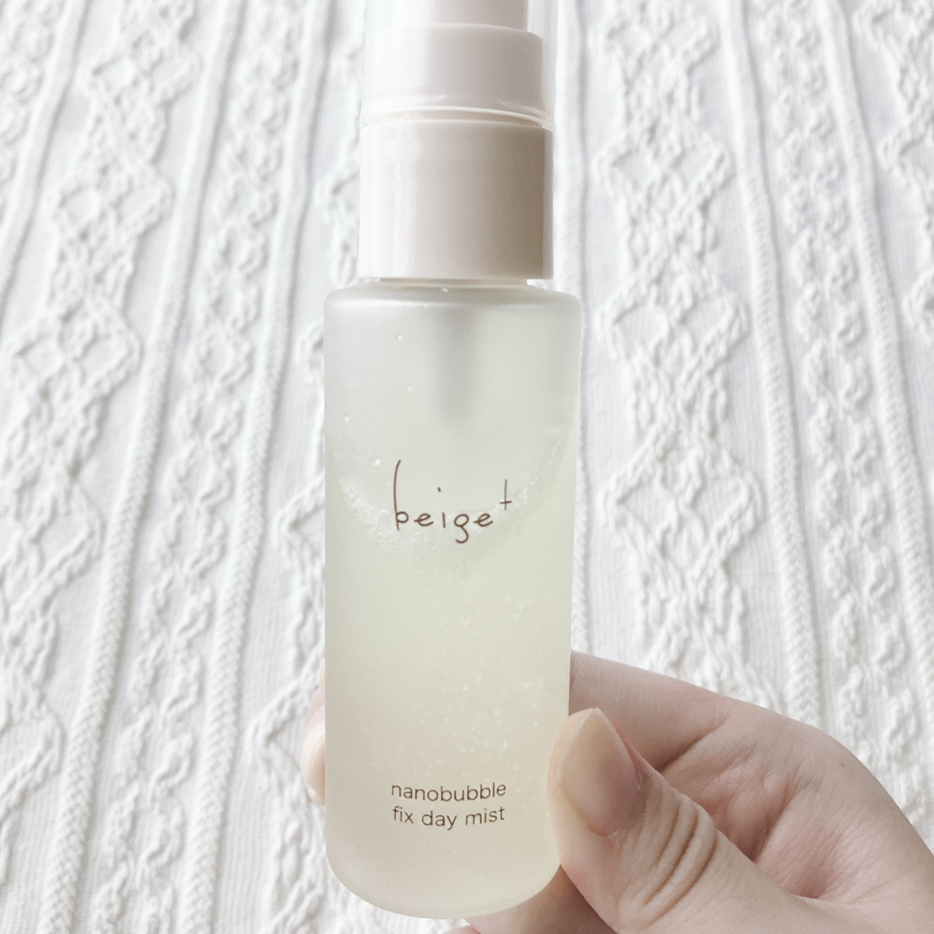 ナノバブルフィックスディミスト さっぱりタイプ〈ミスト状美容液〉/beige+/美容液を使ったクチコミ（3枚目）