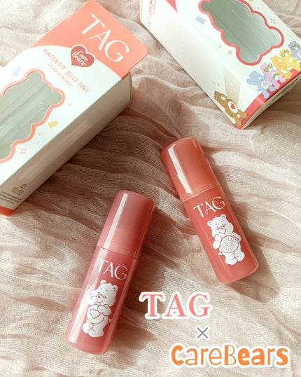 ウォーターフィットジェリーティント/TAG/リップティントを使ったクチコミ(1枚目)