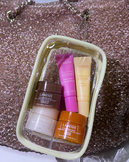 リップスリーピングマスク ミッドナイトミニズ N/LANEIGE/リップケアを使ったクチコミ(4枚目)