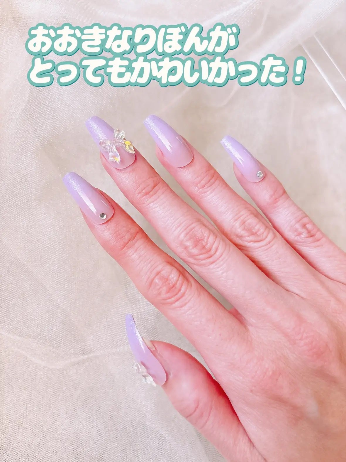 ネイルチップ(ハンド)/DAISO/ネイルチップ・パーツを使ったクチコミ(6枚目)