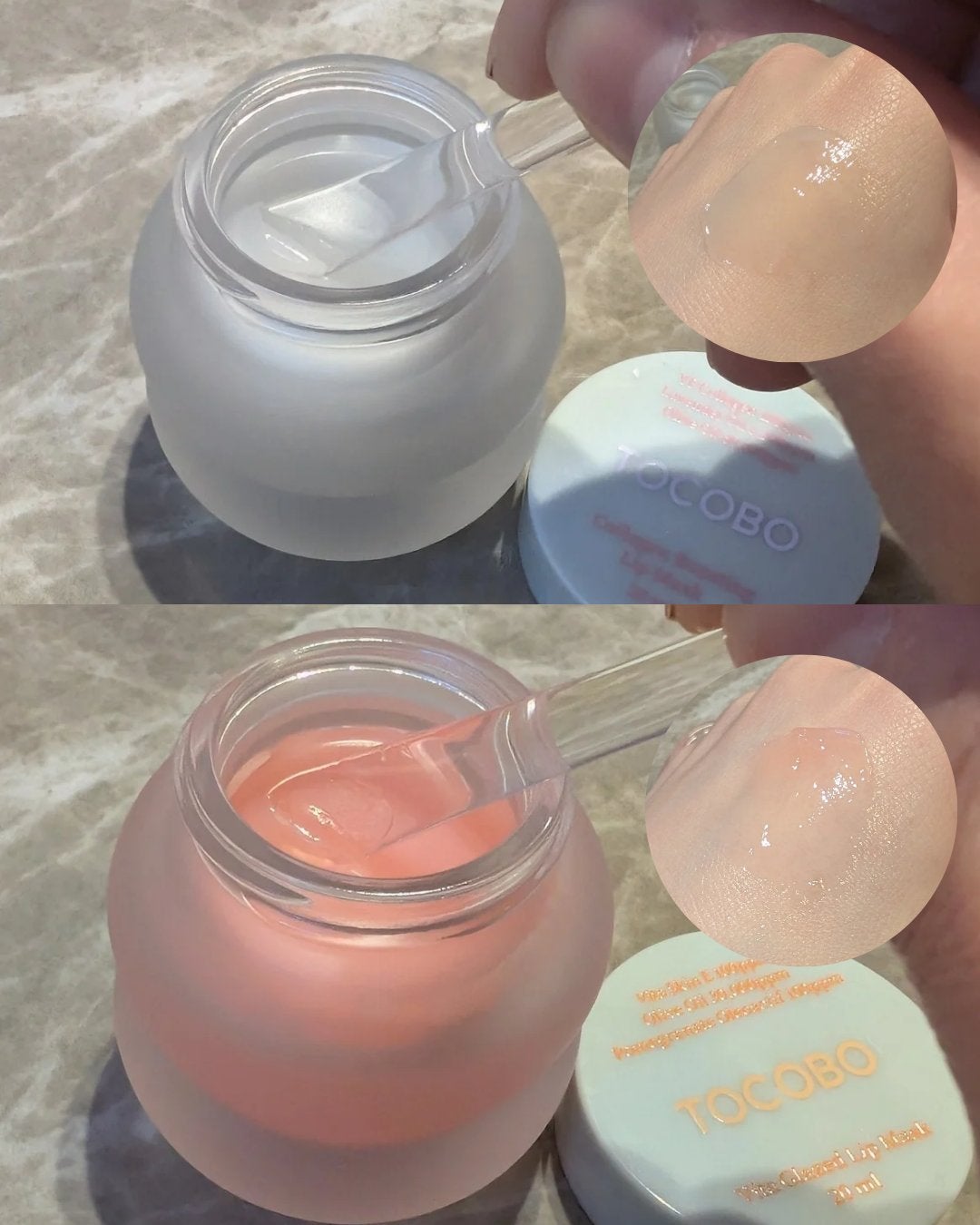 ビタグレーズドリップマスク/TOCOBO/リップマスクを使ったクチコミ(4枚目)