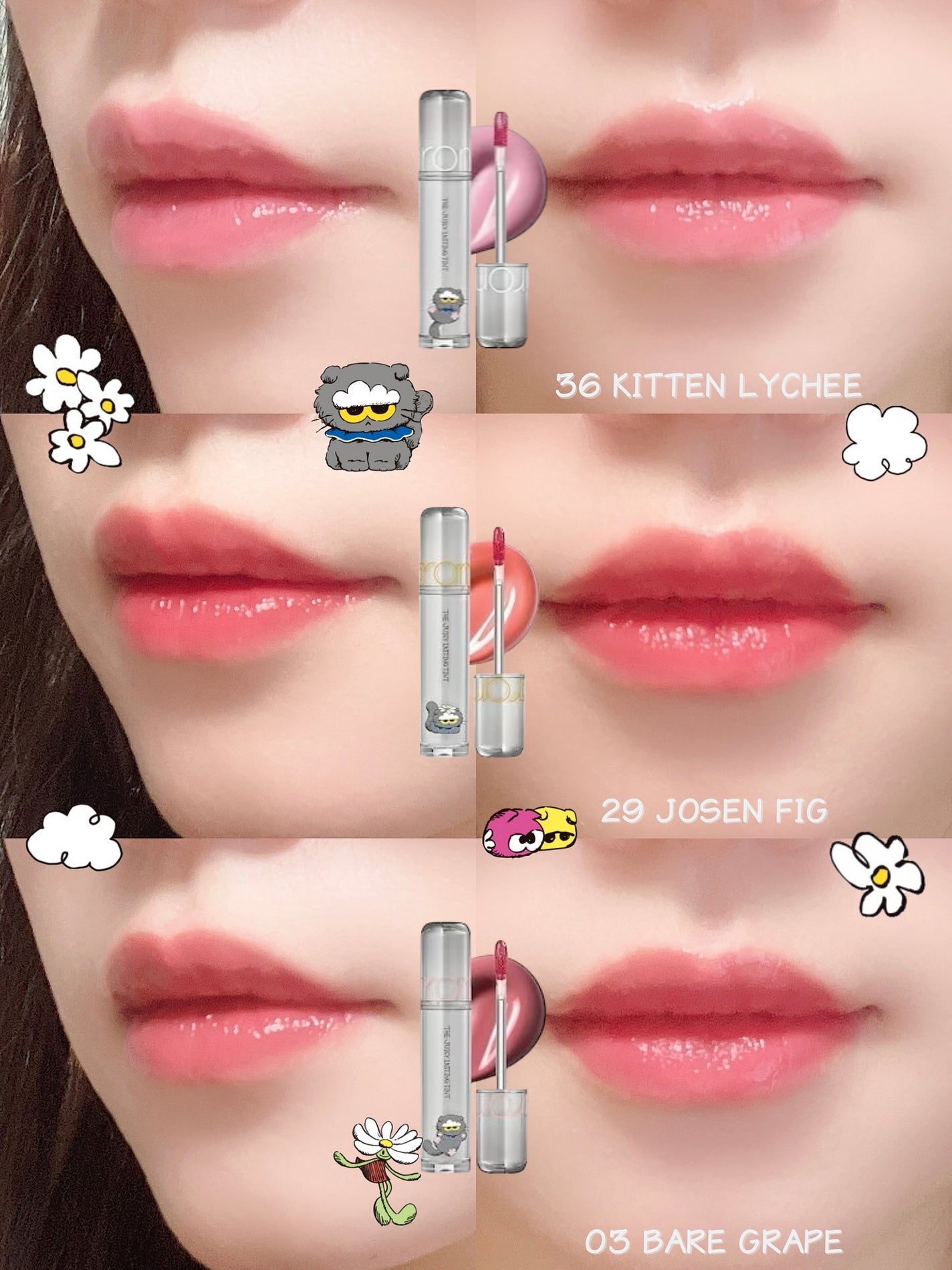 rom&nd | ZO&FRIENDS ザジューシーラスティングティント DIYセット/rom&nd/その他キットセットを使ったクチコミ(5枚目)