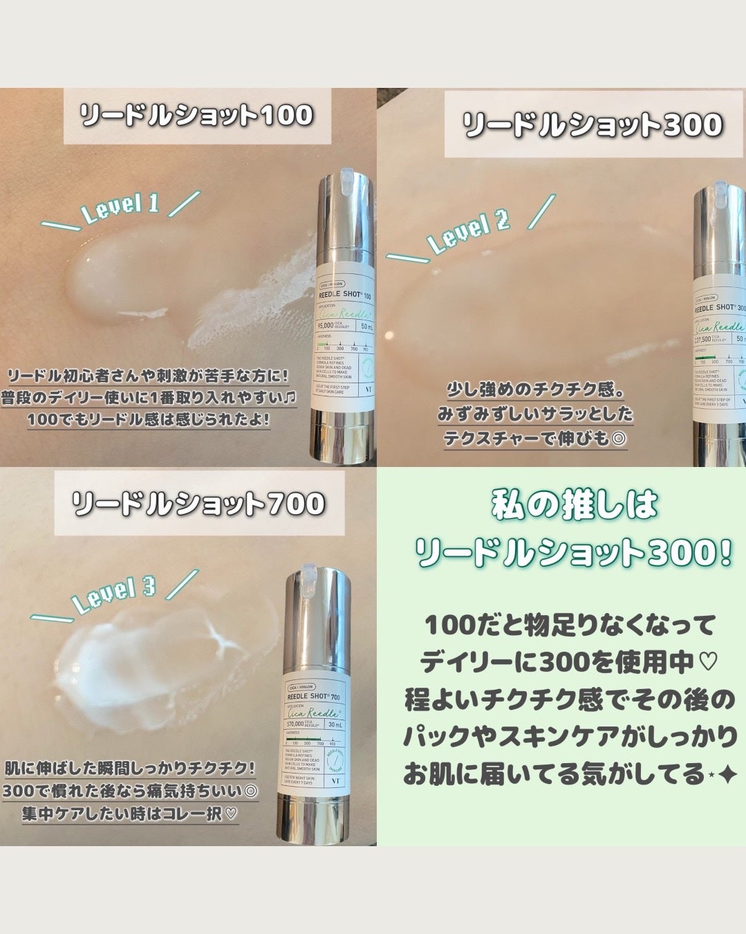 リードルショット100/VT/美容液を使ったクチコミ(2枚目)