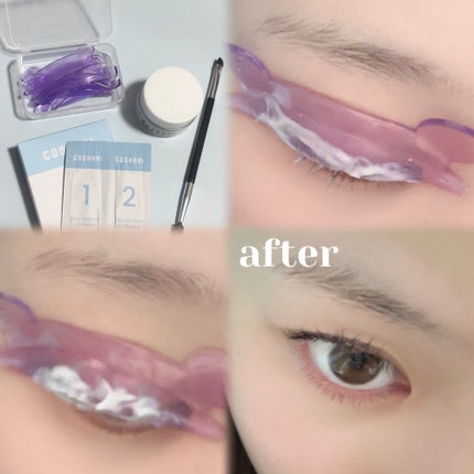 イージーアイラッシュリフトキット/COSNORI/その他キットセットを使ったクチコミ(4枚目)