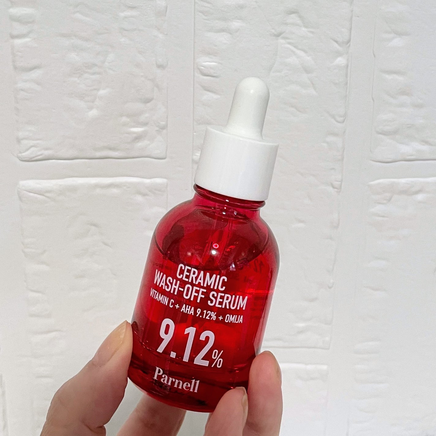 AHA 9.12 オミジャ 陶器肌 ウォッシュオフ セラム/parnell/美容液を使ったクチコミ(2枚目)