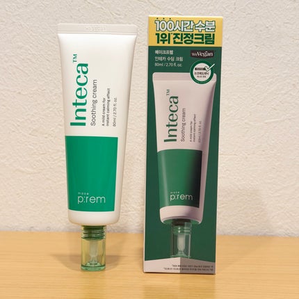 インテカ スージングクリーム/make prem/フェイスクリームを使ったクチコミ(1枚目)