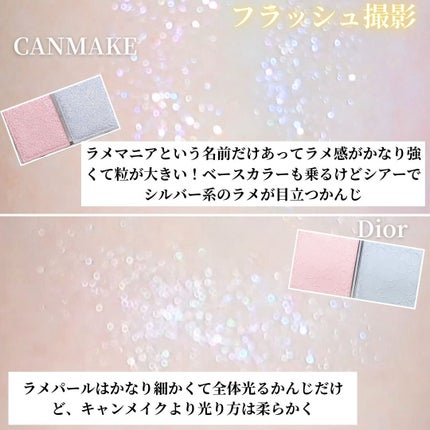ラメマニア/キャンメイク/アイシャドウを使ったクチコミ(2枚目)