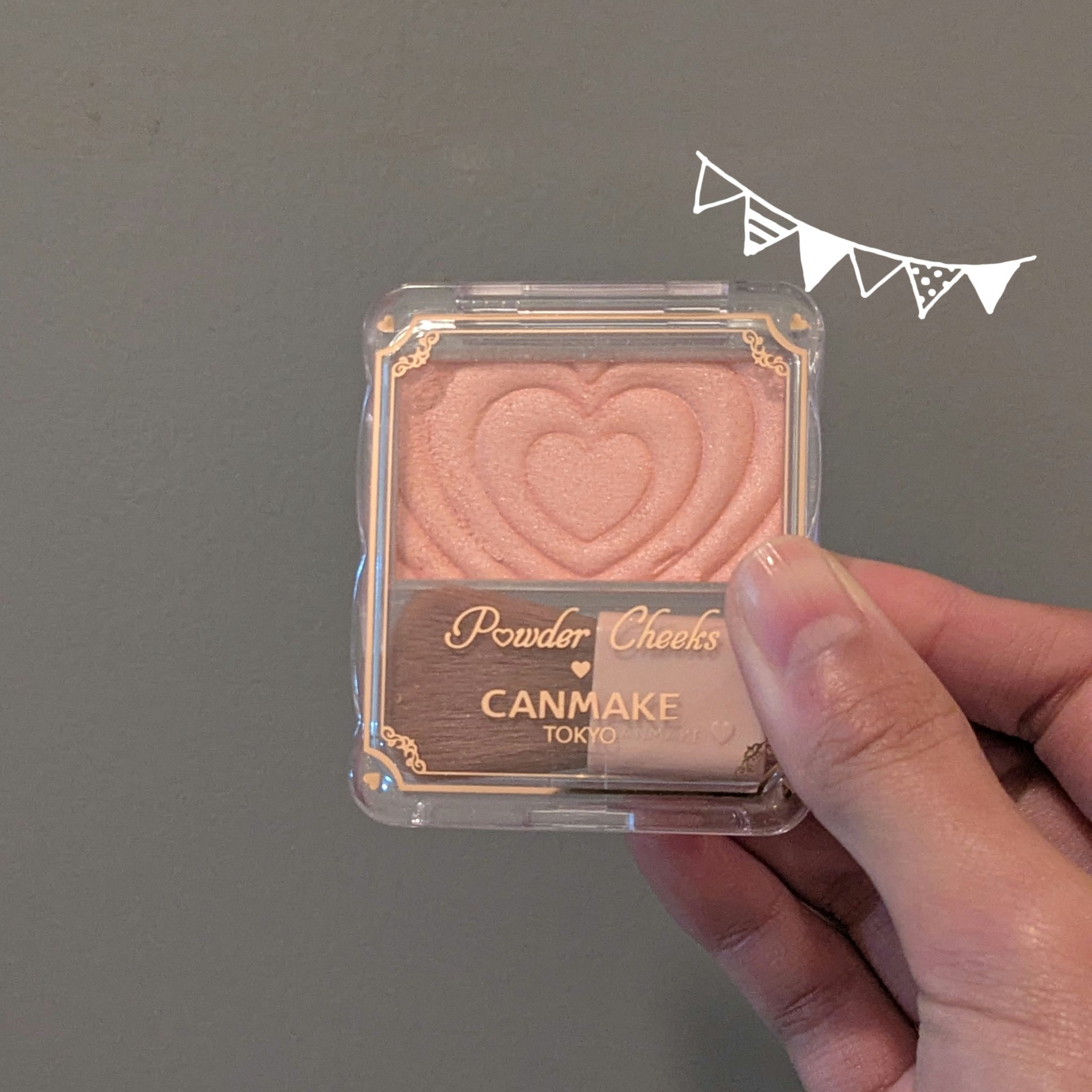 パウダーチークス/キャンメイク/パウダーチークを使ったクチコミ（1枚目）