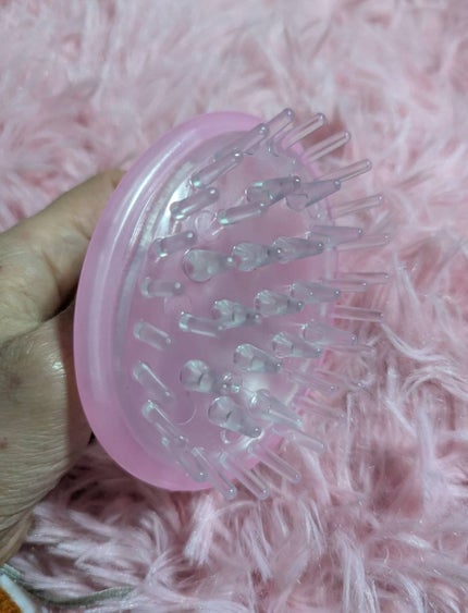頭皮スッキリシャンプーブラシ/DAISO/スカルプブラシを使ったクチコミ(2枚目)