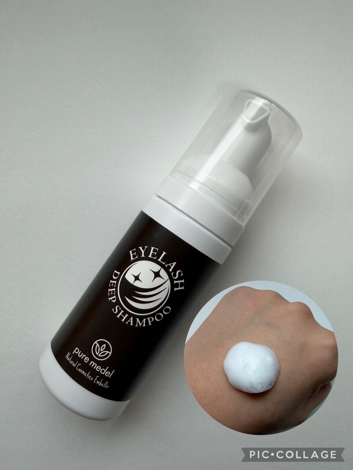 Pure medel アイラッシュディープシャンプー まつ毛用洗浄料👀✨


サロンで購入しているアイシャンプー🧴🫧
3週間に１回、サロンでアイシャンプーをしてもらいますが自宅でも簡単に出来ることを知り購入しました🏠💭

花粉と時