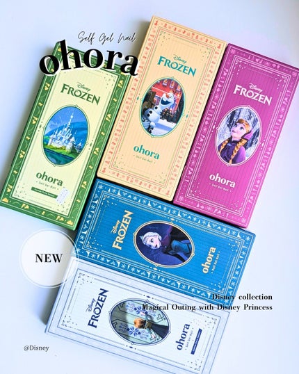 ハンド&ペディキュアセット Disney collection/ohora/ネイルシールを使ったクチコミ(1枚目)