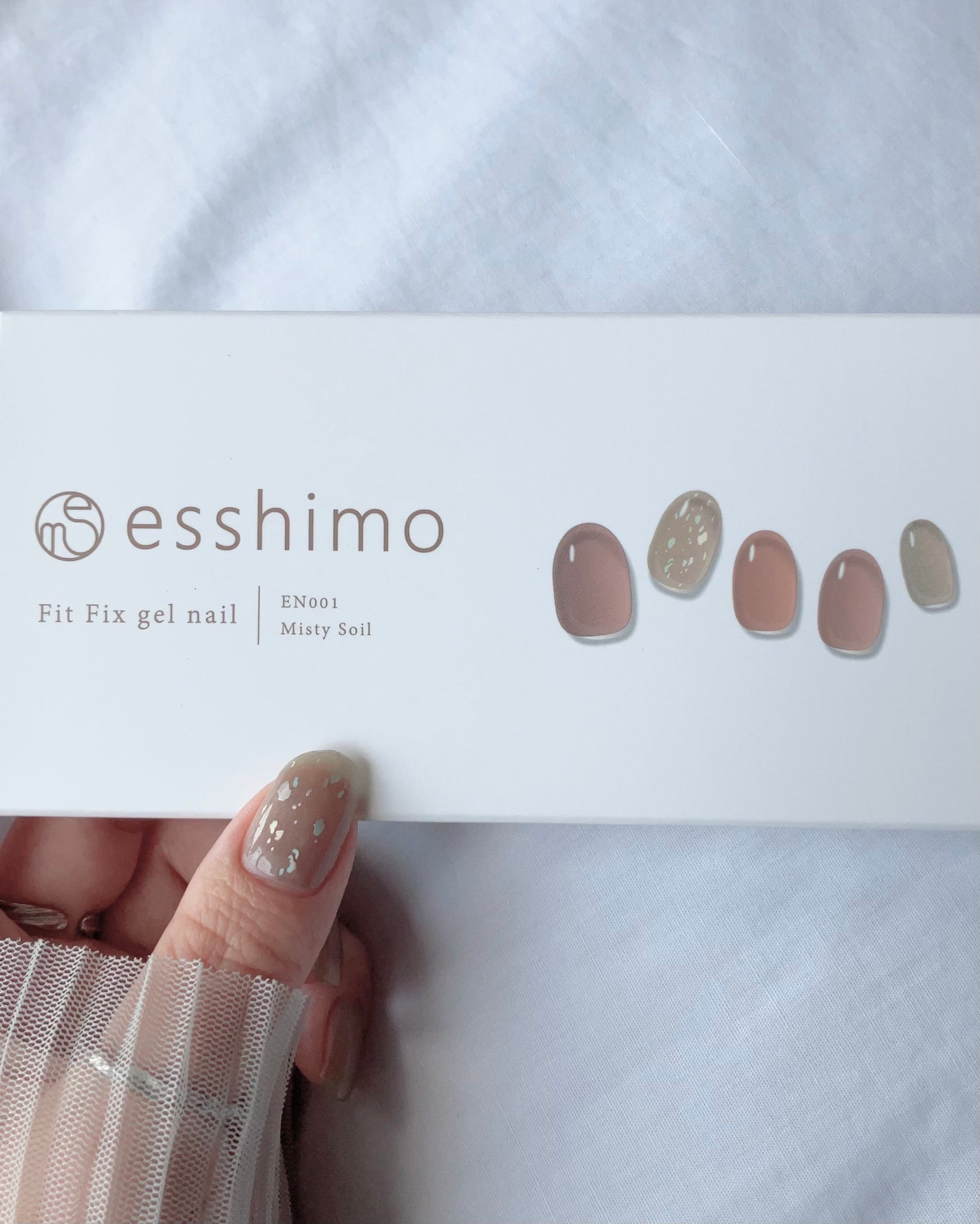 フィットフィックスジェルネイル/esshimo/ネイルシールを使ったクチコミ(6枚目)