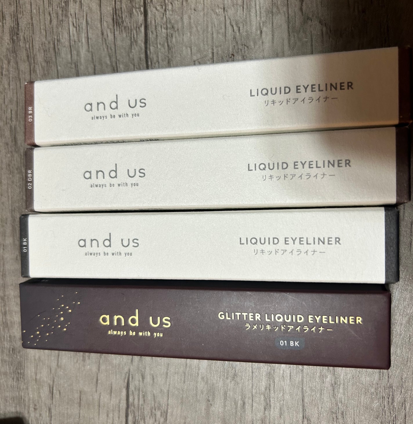 リキッドアイライナー/and us/リキッドアイライナーを使ったクチコミ(1枚目)