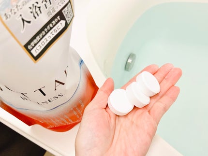 薬用 HOT TAB WELLNESS /HOT TAB/炭酸系入浴剤を使ったクチコミ(6枚目)