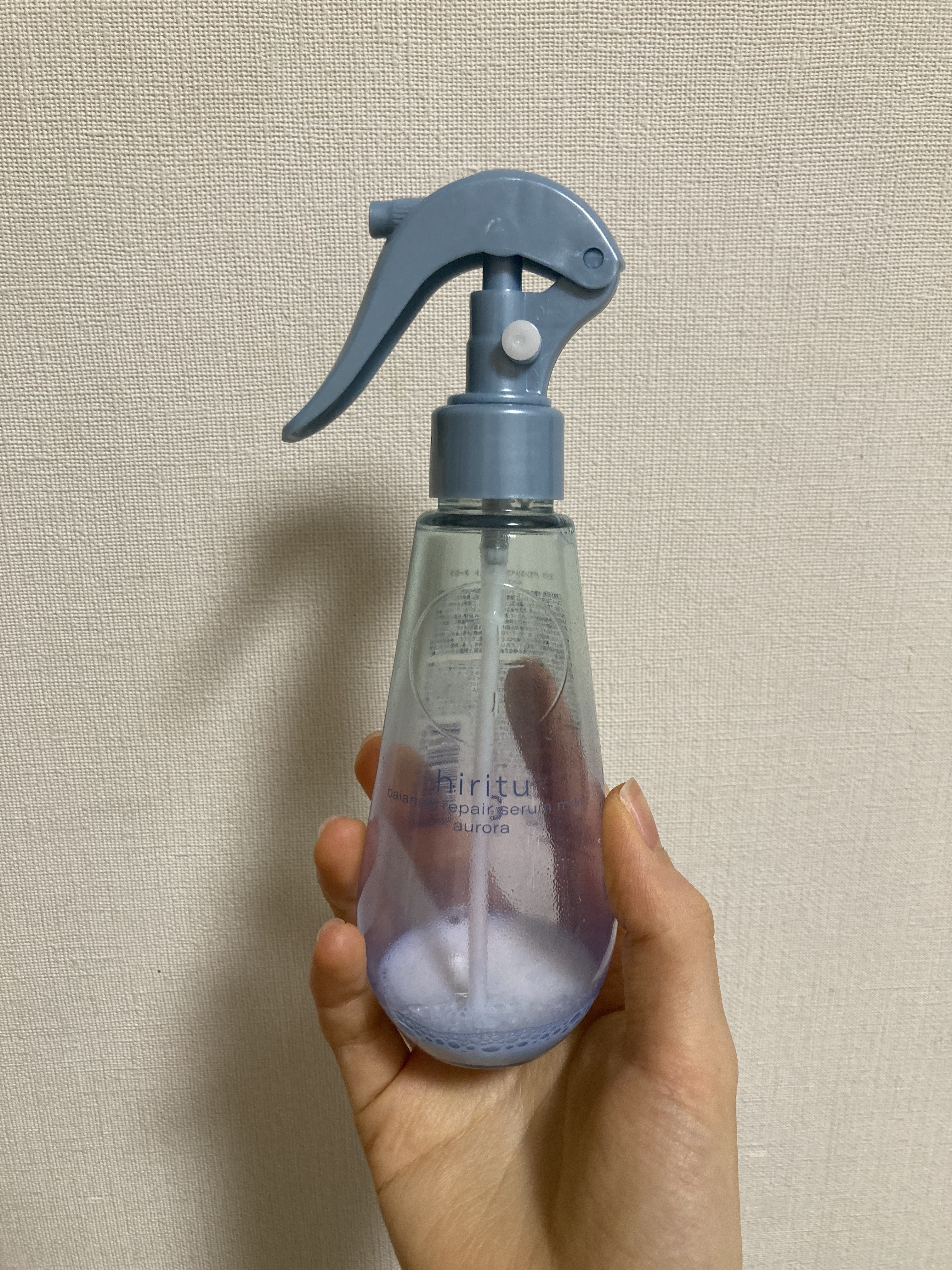 ヒリツ バランスリペアセラムミスト オーロラ/hiritu/ヘアミストを使ったクチコミ（1枚目）