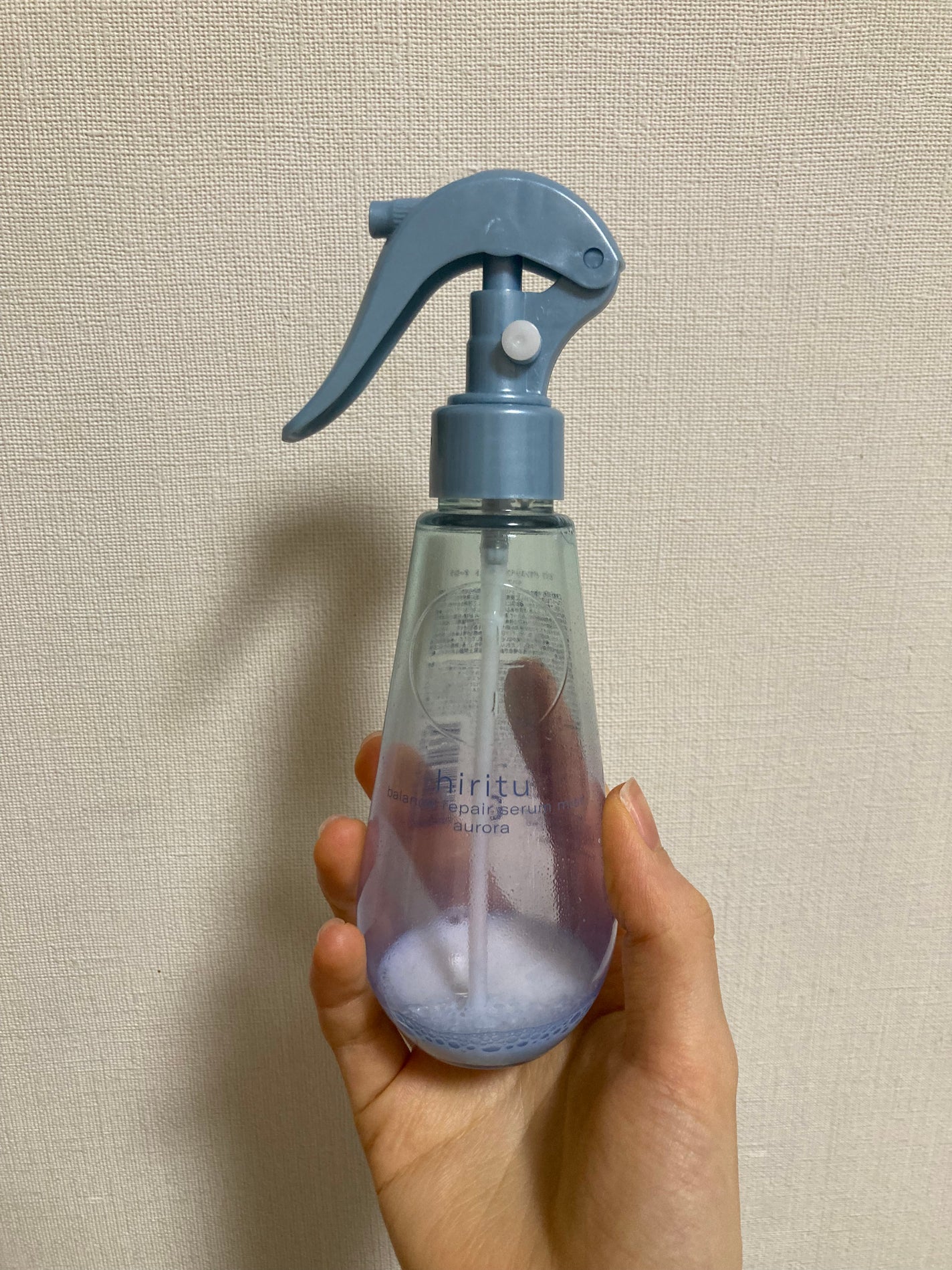 ヒリツ バランスリペアセラムミスト オーロラ/hiritu/ヘアミストを使ったクチコミ(1枚目)