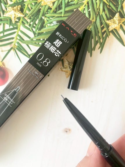 ケイト アイブロウペンシルスーパースリム0.8/KATE/アイブロウペンシルを使ったクチコミ(2枚目)