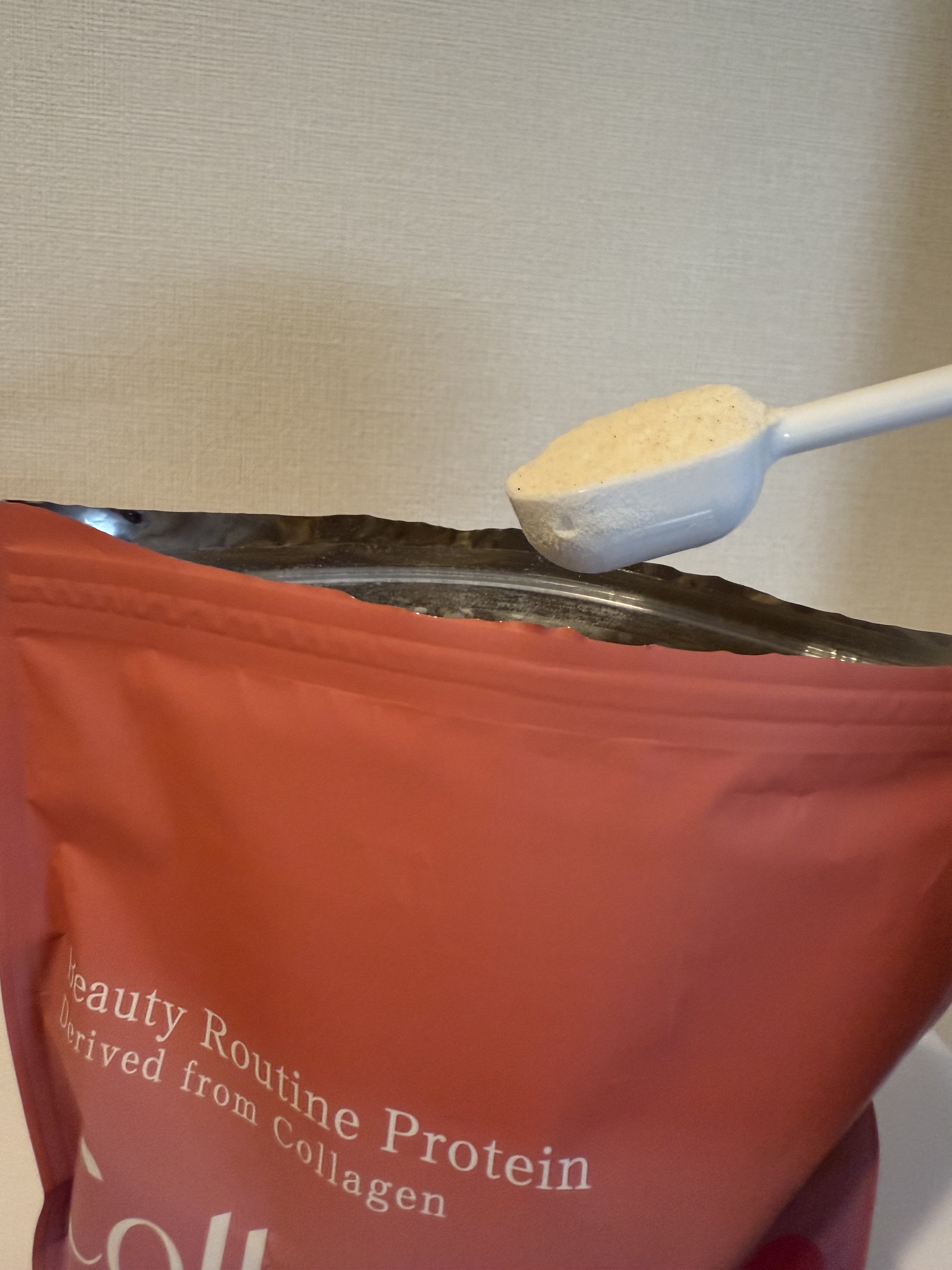 コラテイン コラーゲンプロテイン ピーチティー味/Collatein/その他プロテインを使ったクチコミ（2枚目）