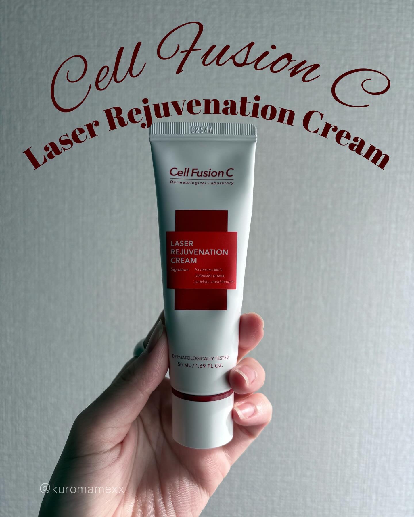 LASER REJUVENATION CREAM/Cell Fusion C(セルフュージョンシー)/フェイスクリームを使ったクチコミ（1枚目）