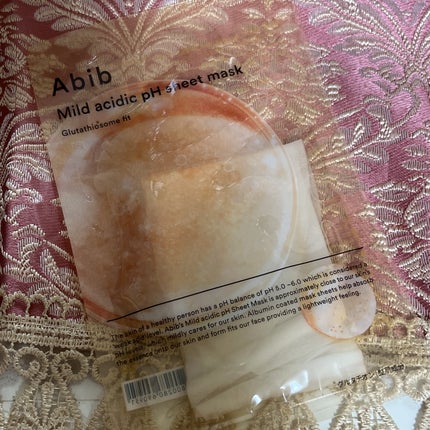 アビブ 弱酸性pHシートマスク グルタチオンソームフィット/Abib /シートマスク・パックを使ったクチコミ(1枚目)