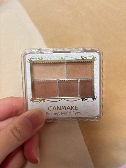 パーフェクトマルチアイズ/キャンメイク/アイシャドウパレットを使ったクチコミ(1枚目)