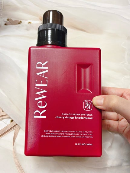 リウェア 再生柔軟剤 チェリーヴィンテージ&シダーウッド/ReWEAR/柔軟剤を使ったクチコミ(1枚目)