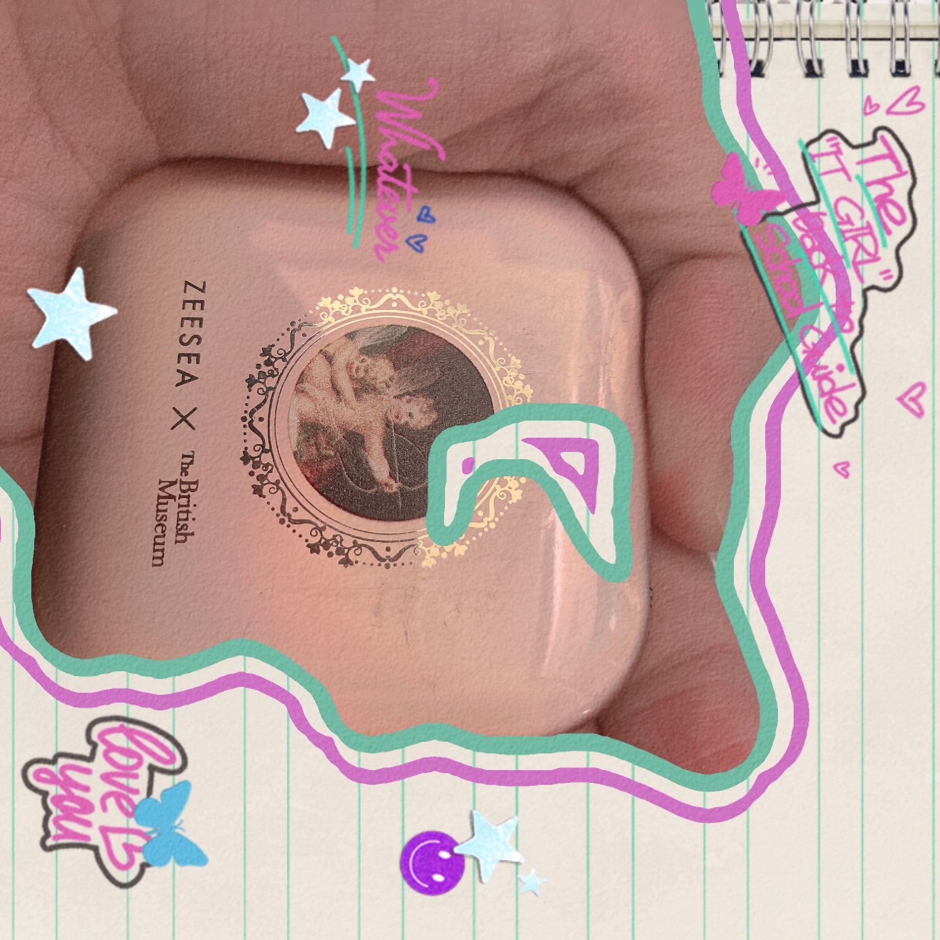 エンジェルキューピッドキスハイライター/ZEESEA/パウダーハイライトを使ったクチコミ（1枚目）