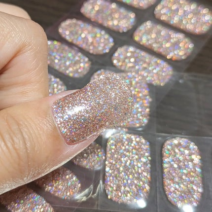 セミキュアジェルネイル(ハンド)/ohora/ネイルシールを使ったクチコミ(4枚目)