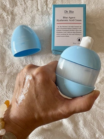 ブルーアガベヒアルロン酸クリーム/Dr.Bio/フェイスクリームを使ったクチコミ(1枚目)