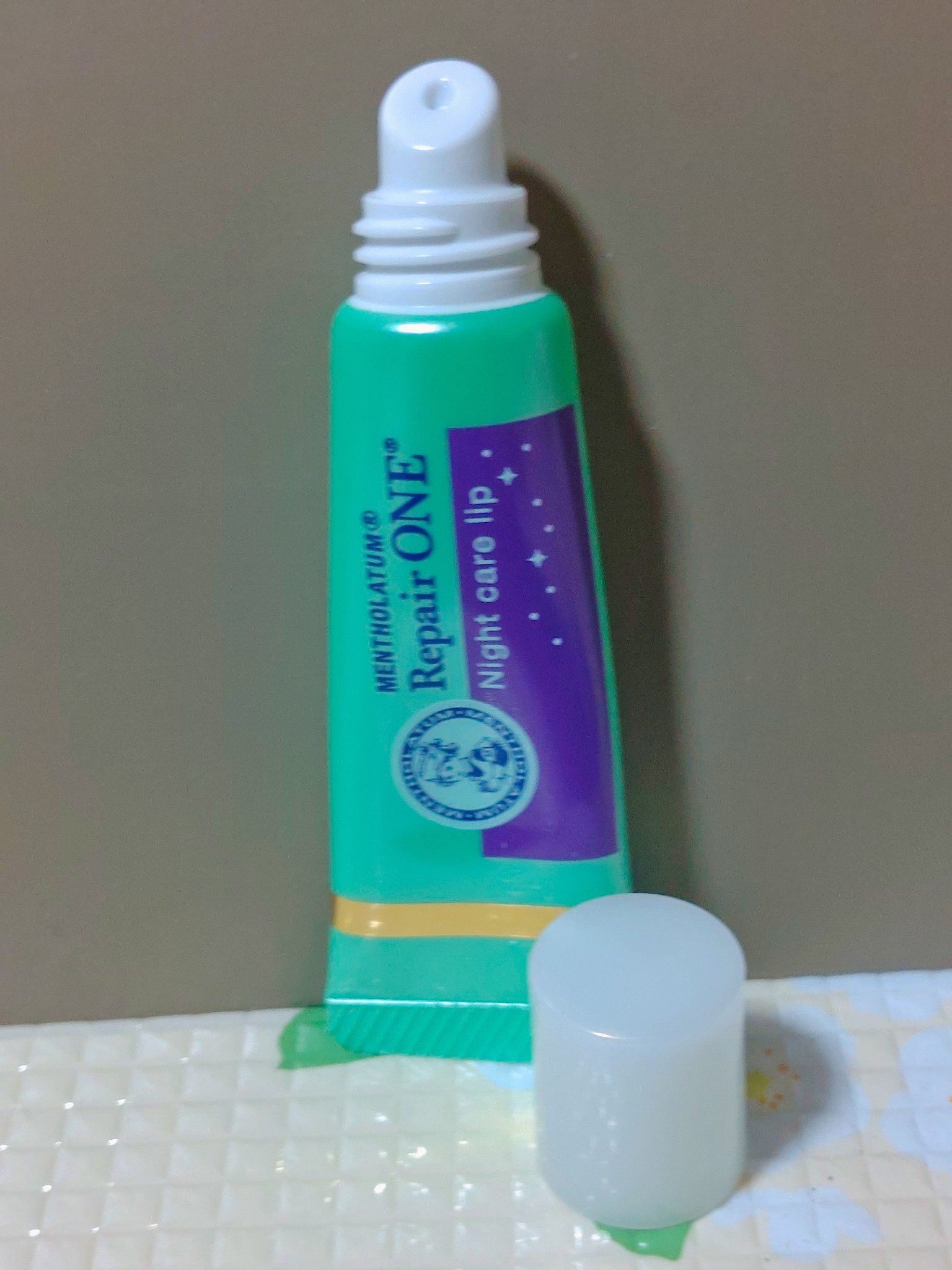 メンソレータム リペアワン ナイトケアリップ/メンソレータム/リップ美容液を使ったクチコミ（2枚目）